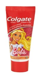 Colgate Toothpaste Kids Barbie Strawberry Flavor- 80 g  