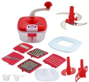 Vivir® 10 in 1 Dual Speed Vegetable Cutter And Food Processor 