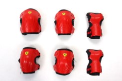 Ferrari FAP16 Skate Protector set, Kids Pack of 6 Medium