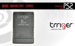 Trriger PS2 Memory Card 8MB (Black)