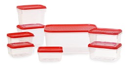 All Time Plastics Polka Container Set  at Amazon