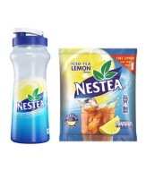 Nestea Iced Tea Lemon, 400g with Free Sipper, 1L