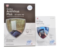 McAfee Antivirus Plus - 1 PC, 1 Year (CD) + Free Mobile Security 