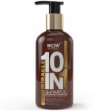 WOW Miracle 10 in 1 Shampoo, 300ml - No Parabens & Sulphates