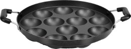 Tosaa 12 cavity Appam Patra Side Handle without lid