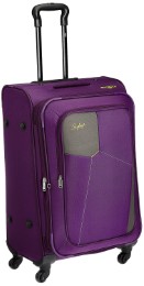 Skybags Rubik Polyester 68 cms Purple Softsided Suitcase (STRUBW68PPL)