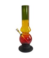 pegs'N'pipes 8 Inches Rasta Acrylic Ice Bong