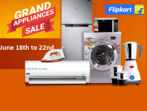 Flipkart  Grand Appliance Sale June 18  to June 22 