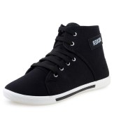 Chevit Men's Black Casual Sports Sneaker Shoes