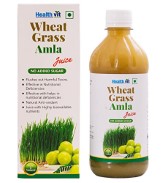 Healthvit Wheat Grass Amla Juice - 500 ml