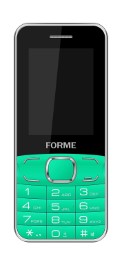 Forme MINI 3 White+Green | Camera with Flash | Dual SIM