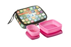 Signoraware Network Twin Smart Lunch Box Set, 2-Pieces