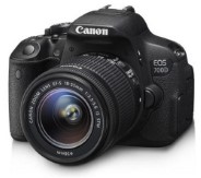 Canon EOS 700D 18MP Digital SLR Camera (Black) with 18-55mm IS II and 55-250mm IS II Lens, 8GB card and Carry Bag