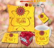 Gift Set Combo of Cusion + Key Chain + Mug + Coaster for Rs.99