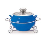 Cello Prego GUSTO HANDI CASSEROLE WITH METAL STAND 1000 ml
