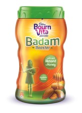 Bournvita Badam Booster Chocolate Drink Jar - 400 g