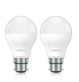 Luminous Shine Eco Base B22 9-Watt LED Bulb (Pack of 2, Cool Day Light)
