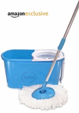 Gala e-Quick Spin Mop with Easy Wheels and Bucket with 2 Refills