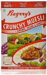 Bagrry's Museli Crunchy Oat Clusters, Almonds ,Raisins and Honey, 200g