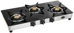 Sunflame GT Regal Stainless Steel 3 Burner Gas Stove