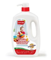 LuvLap Baby Bottles, Accessories and Vegetable Liquid Cleanser (1000ml)