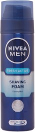 Nivea Men Fresh Active Shaving Foam - 200 ml