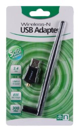 Pagex 300 Mbps Wireless USB Adapter With Antenna