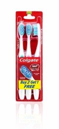 Colgate 360 Visible White Toothbrush B2G1