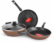 Pigeon Essentials Induction Bottom Cookware Set  (Aluminium, 1 - Piece)