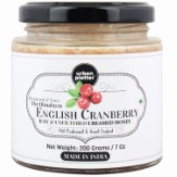 Urban Platter Creamed Honey, English Cranberry, 200g
