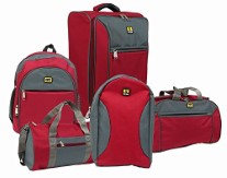 Top Gear 5 Pcs Luggage Combo