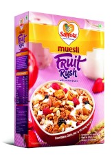 Saffola Muesli Fruit Rush, 225g