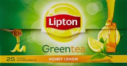 Lipton Honey Lemon Green Tea, 25 Tea Bags