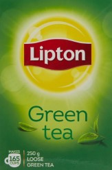 Lipton Loose Leaf Green Tea, 250g  at Amazon