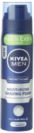 Nivea Men Protect & Care Extra Moisture Shaving Foam - 200 ml with Extra 50 ml
