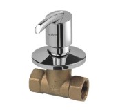 Hindware Tarrot 15mm Concealed Stop Cock with Adjustable Wall Flange (Chrome)