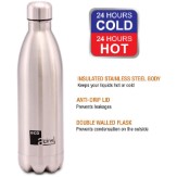Eco Alpine Stainless Steel Hot and Cold Thermoflask Bottle (1000 ML)