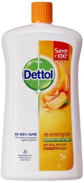 Dettol Liquid Soap Jar Re-energise 900 ml