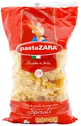 Pasta Zara Spirali, 500g