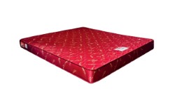 Coirfit Twin 5-inch Double Size Memory Foam Mattress (Red, 72x48x5)