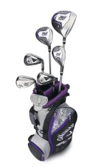 Callaway CG X Junior Girl's Packaged Sets Regular Flex Graphite Right Hand, Pack of 8, 5-8 Years