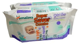 Himalaya gentle Baby Wipes (72N * 2 packs)
