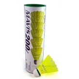 Yonex Mavis 200i Nylon Shuttle Cock, Pack of 6
