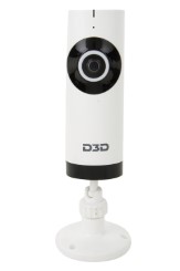 D3D Wireless Fisheye Vision 180°D1002W Panoramic IP Camera CCTV Security Home Surveillance Camera 