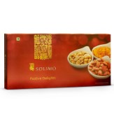 Solimo Festive Delights Gift Pack of Nuts and Dry Fruits, 300g