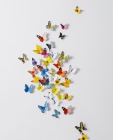 Jaamso Royals '3D Butterfly' Wall Sticker (Vinyl, 32 cm x 24 cm x 0.5 cm)