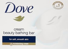 Dove Cream Beauty Bathing Bar, 100g (Pack of 3, Now at Rupees 29 off)