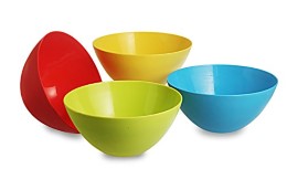 All Time Plastic Mixing Bowl Set, 800ml, Set of 4