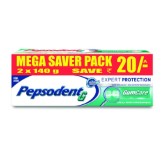Pepsodent Expert Protection Gum Care Toothpaste, 2x140 g