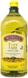 Borges Olive Oil Extra Light Flavour, 2 Liters